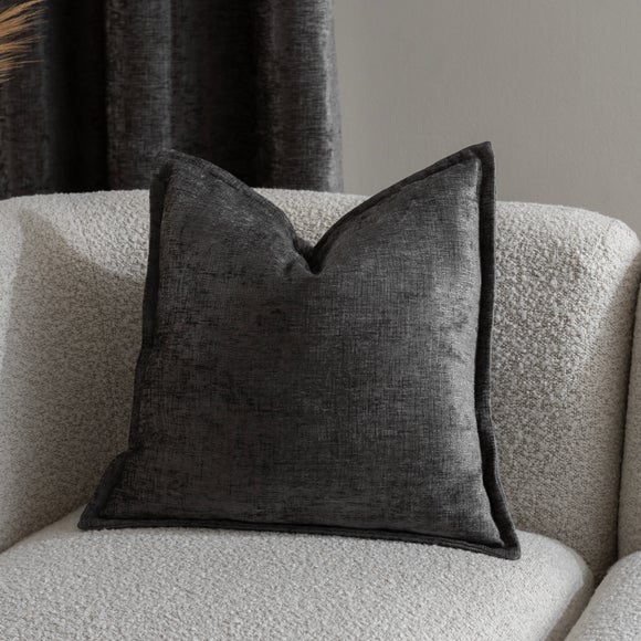 Chenille Square Oxford Cushion
