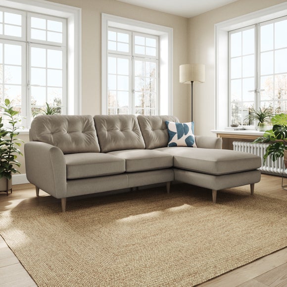 Sven Opulent Velvet Large Corner Chaise Sofa