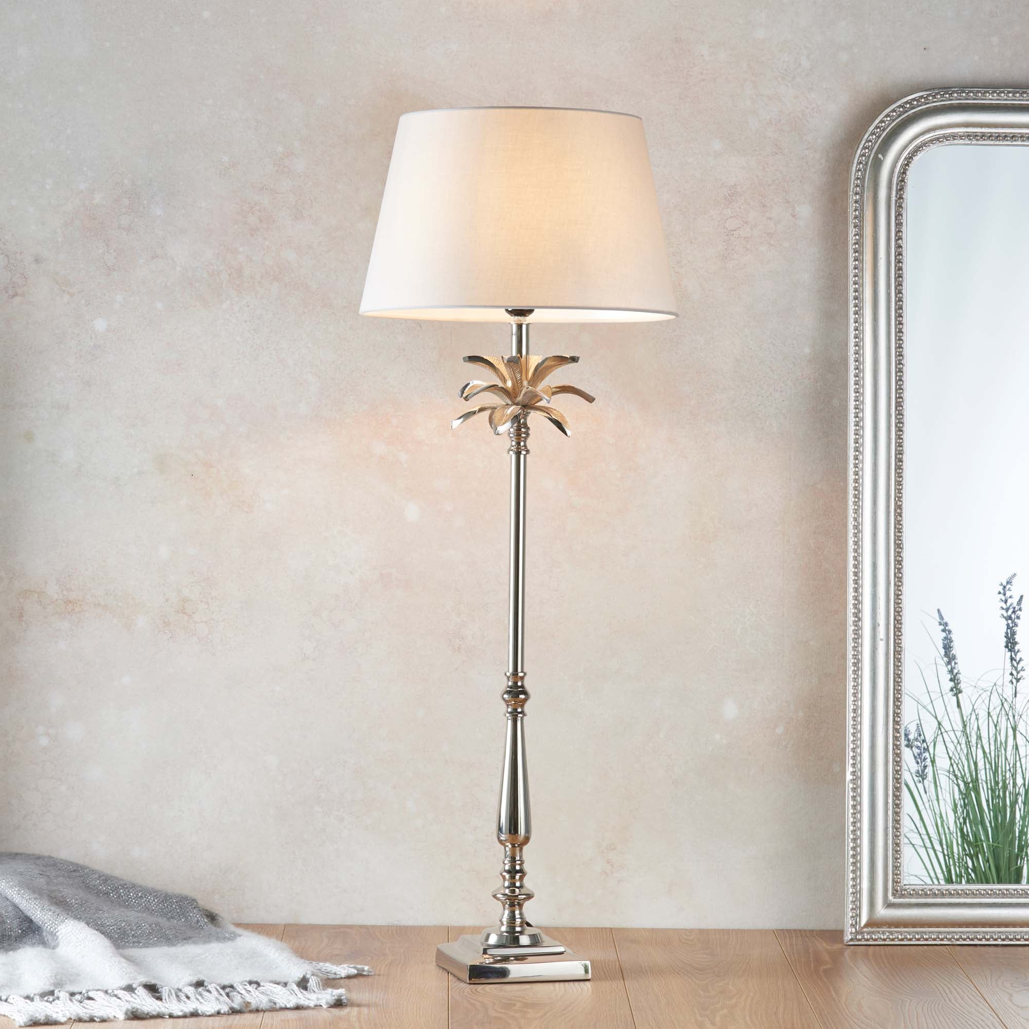 Vogue Laguna Large Table Lamp Base Nickel