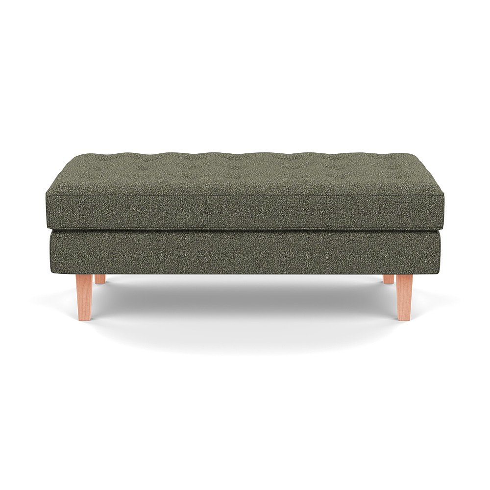 Heal's Hepburn Ottoman Loop Boucle Forest Natural