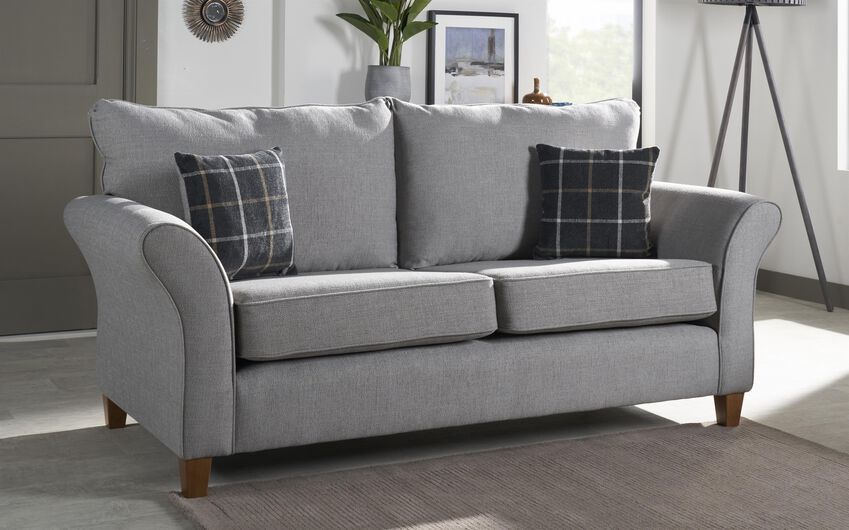ScS Living Hugo Grey 3 Seater Sofa | Grey Three Seater Sofa | Sofa Sale