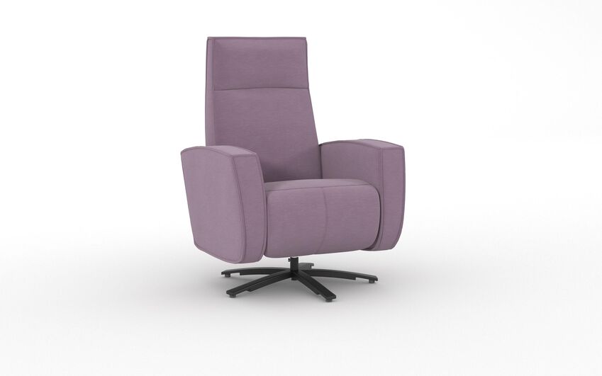 Purple Fabric Ardwell Swivel Chair