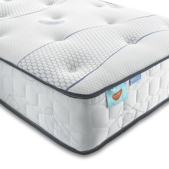 Sareer Open Coil Cool Blue Memory Foam Hybrid Mattress