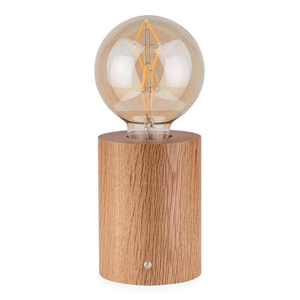 Heal's Bristol Touch Lamp Oak 2
