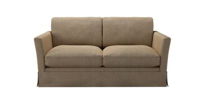 Otto 2 Seat Sofabed in Flax Pure Belgian Linen - sofa.com