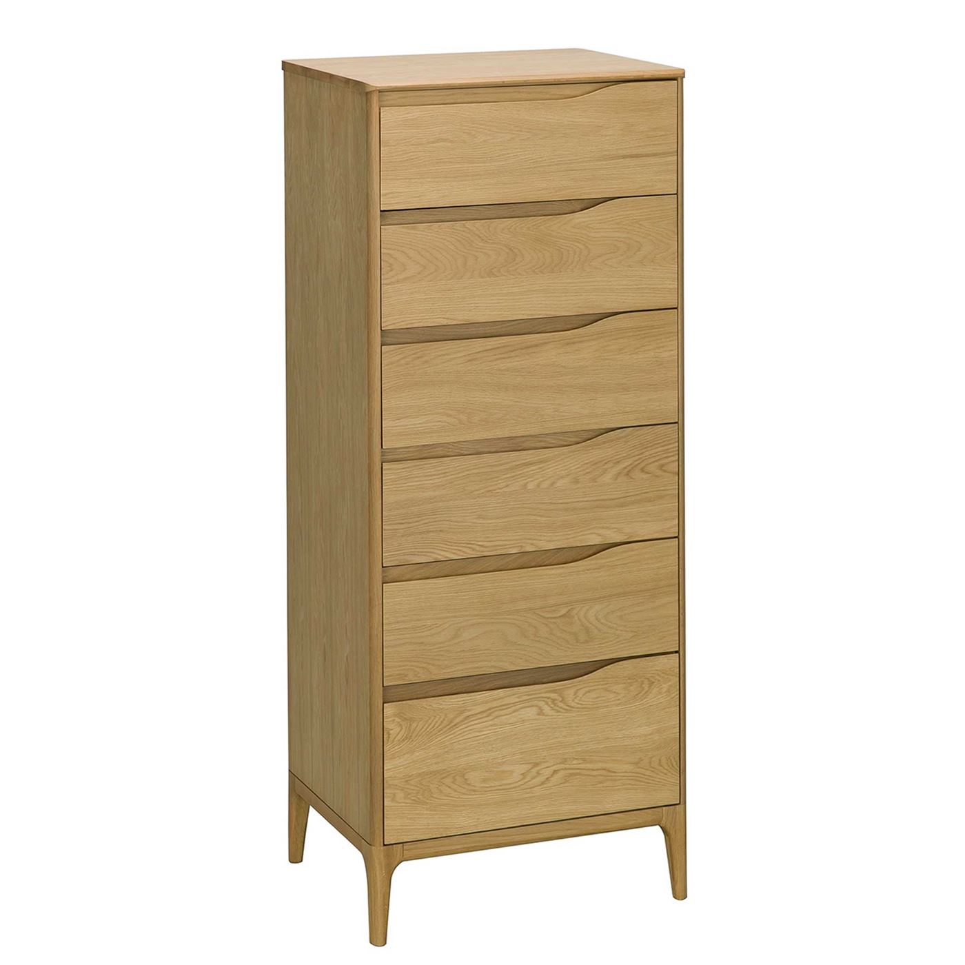Ercol Rimini 6 Drawer Tall Chest