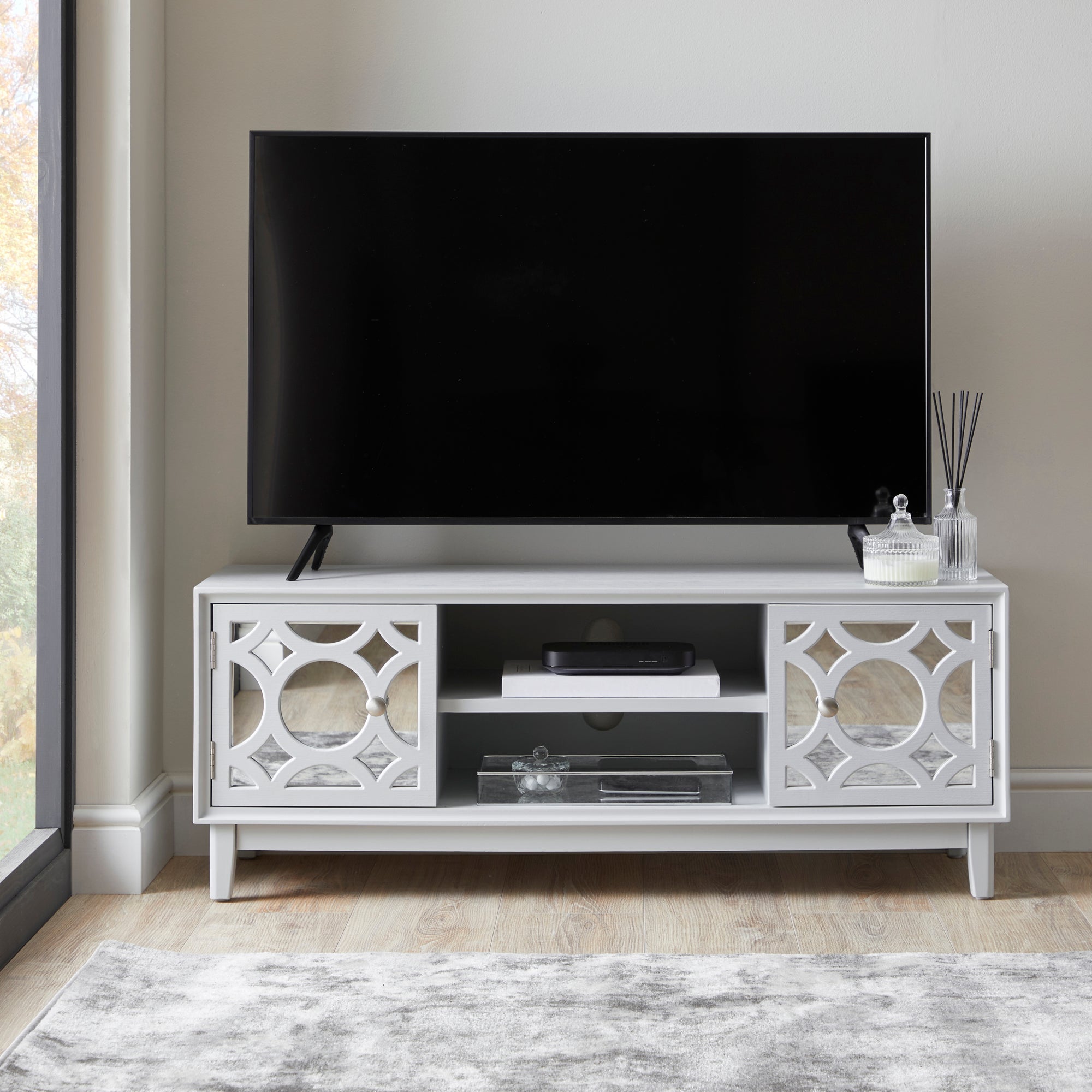 Delphi Grey TV Unit Grey