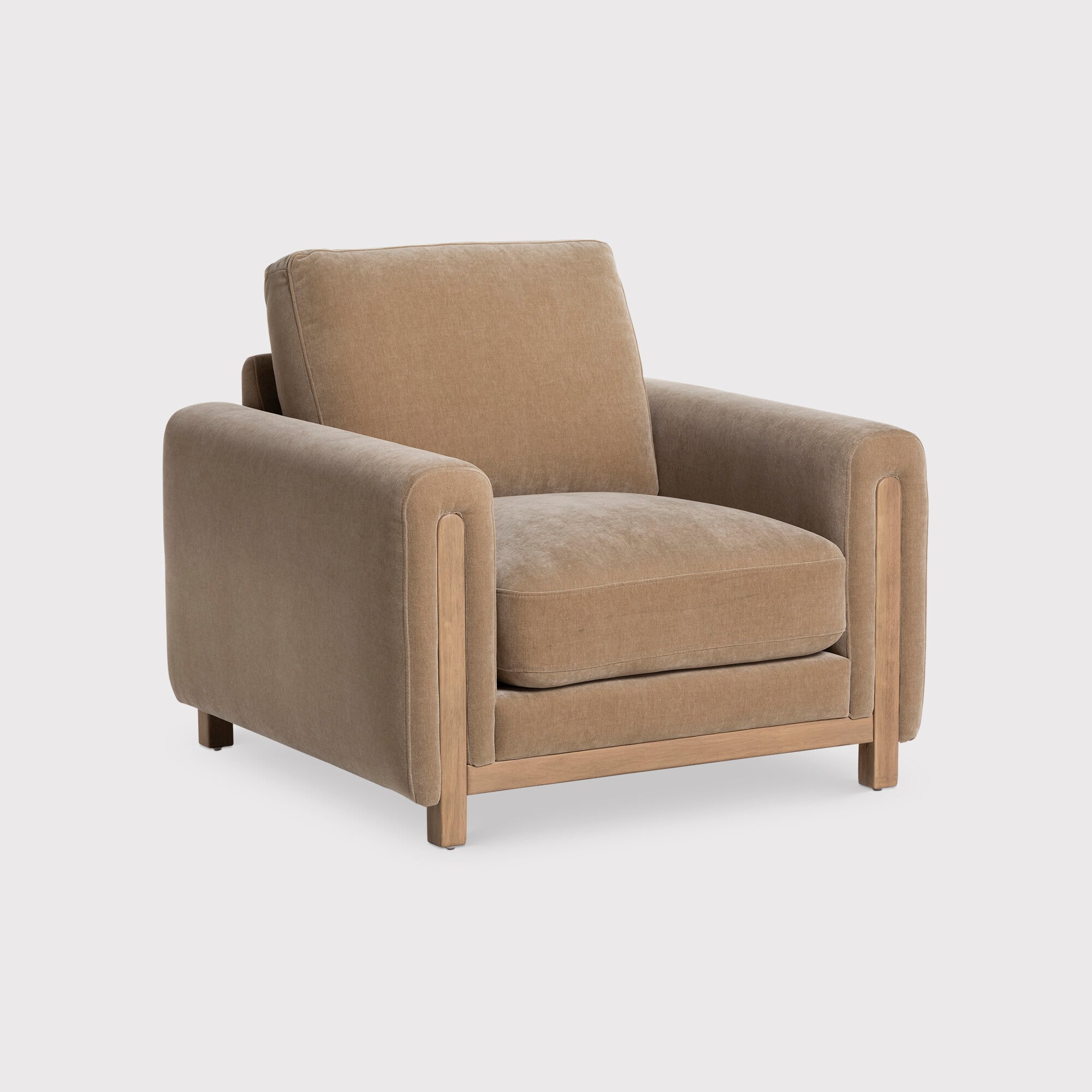 Reynard Armchair, Neutral Fabric | Barker & Stonehouse
