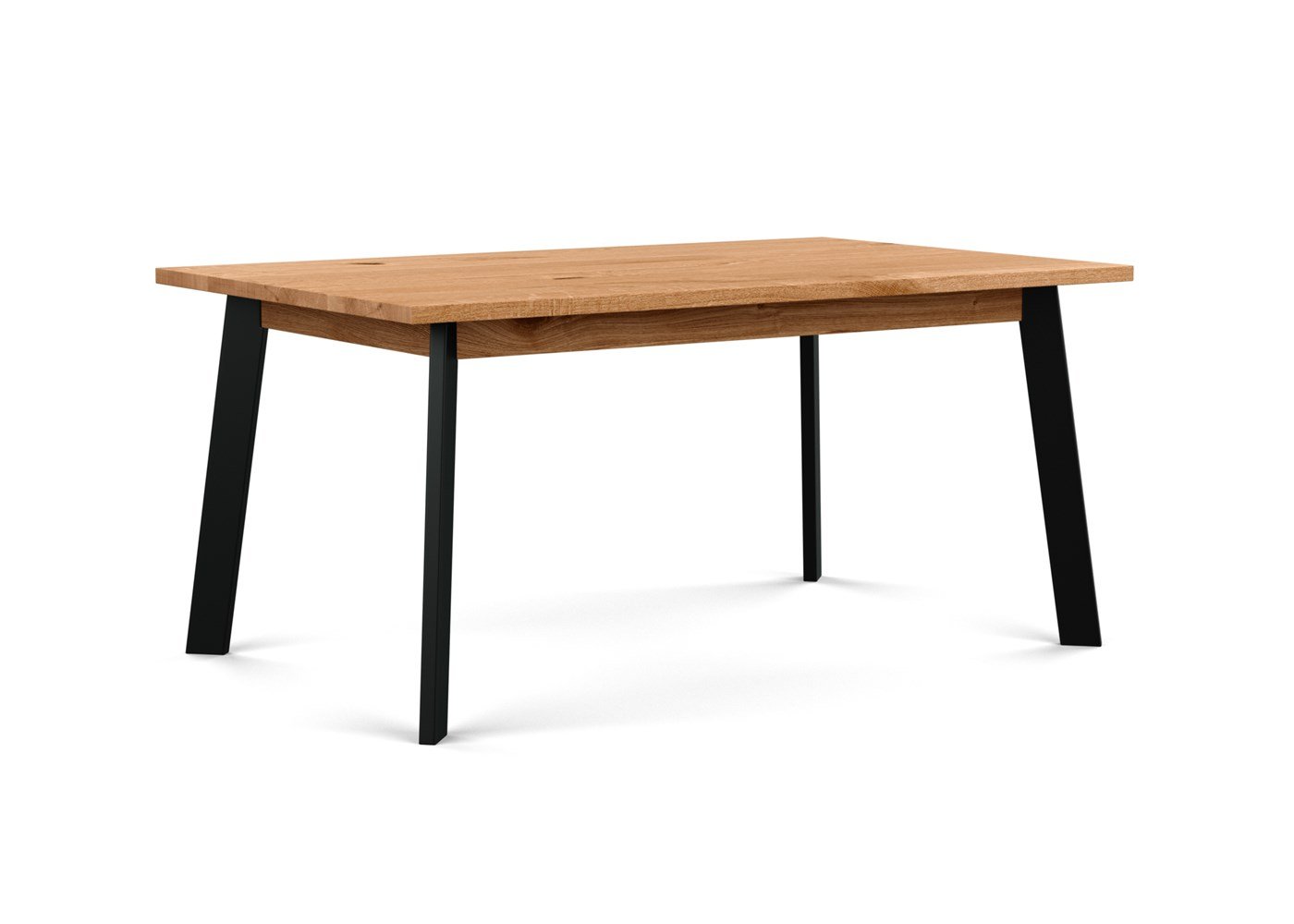 Heal's Nova Extending Dining Table Natural Oiled Oak L160 + 50cm x2