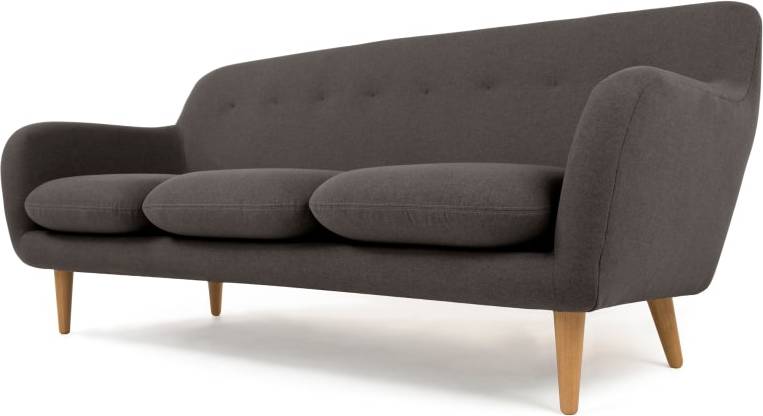 Dylan 3 Seater Sofa, Marl Grey