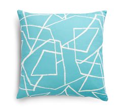 55x55cm Scatter Cushion in Waves Ola Brush Stroke - sofa.com
