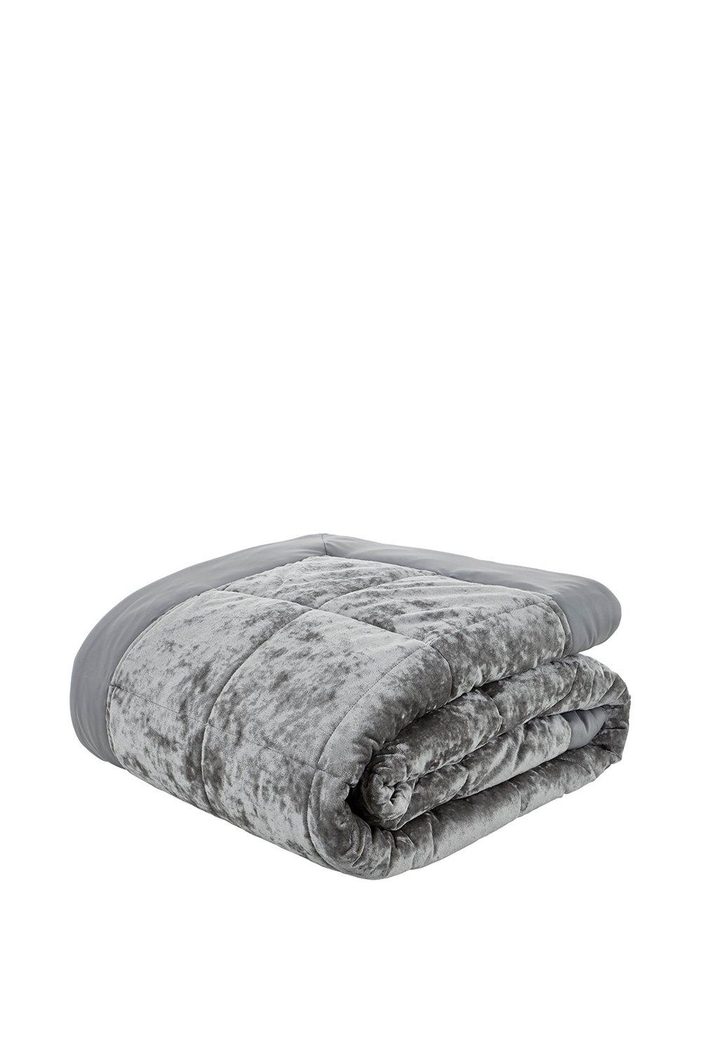 Crushed Velvet Bedspread