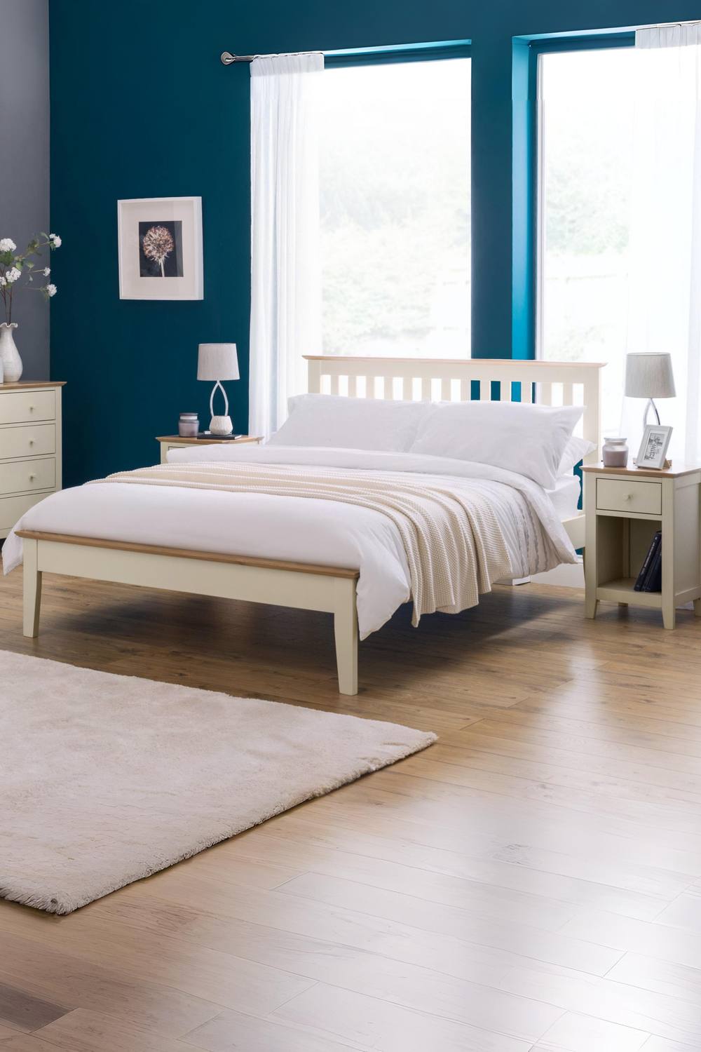 Julian Bowen Salerno Bed in Natural