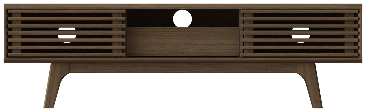 Copen 1 Door TV Unit - Walnut