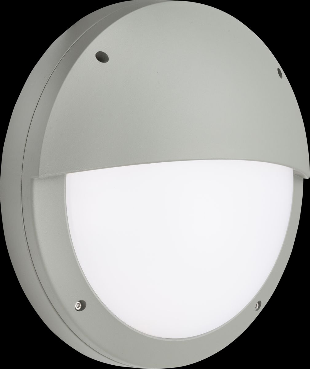 Netlighting LED Eyelid Bulkhead CCT Grey 230V IP65 18W
