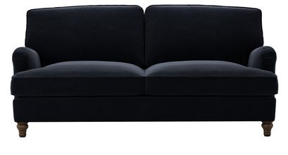 Bluebell 3 Seat Sofabed in Pitch Smart Cotton - sofa.com