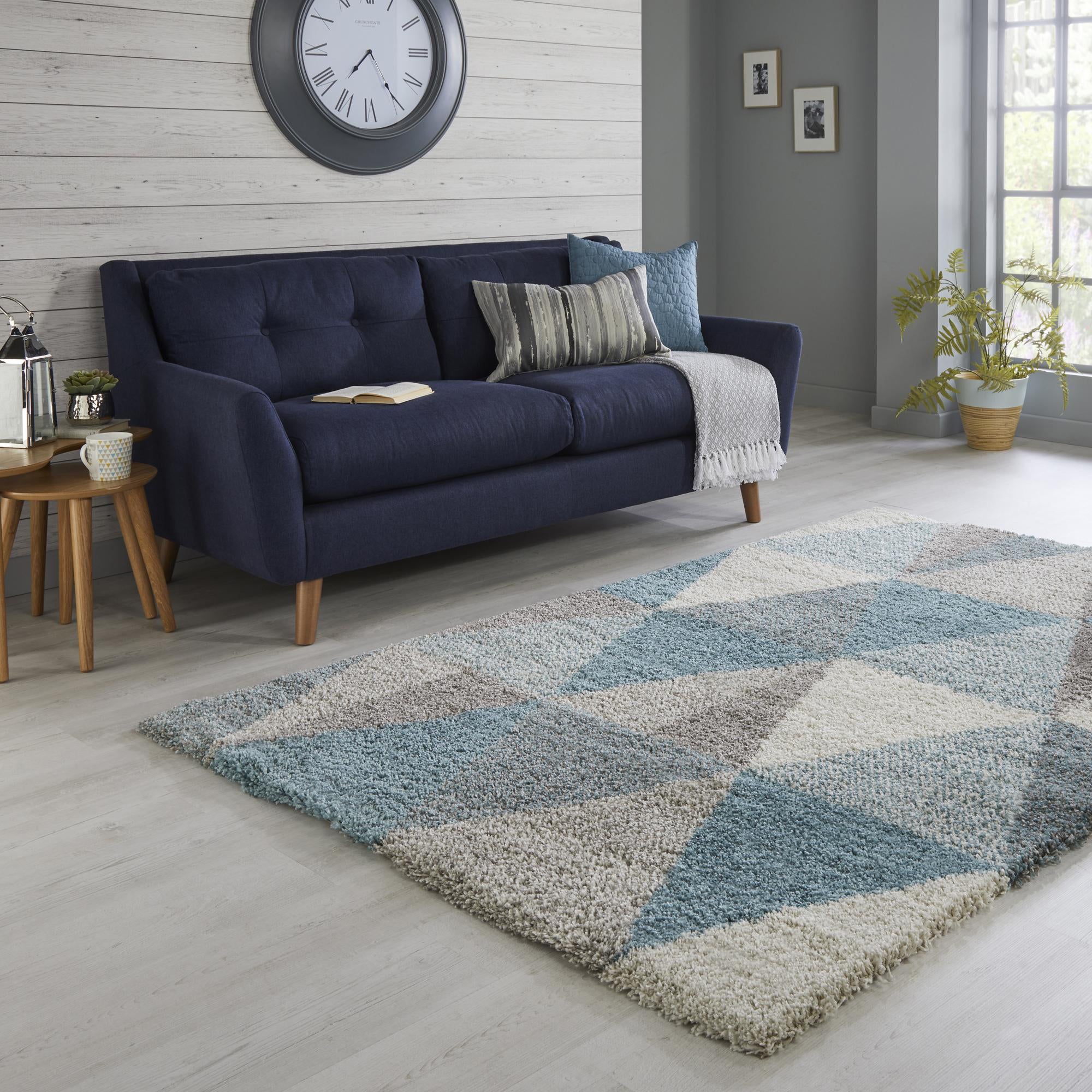 Durban Berber Rug Durban Blue