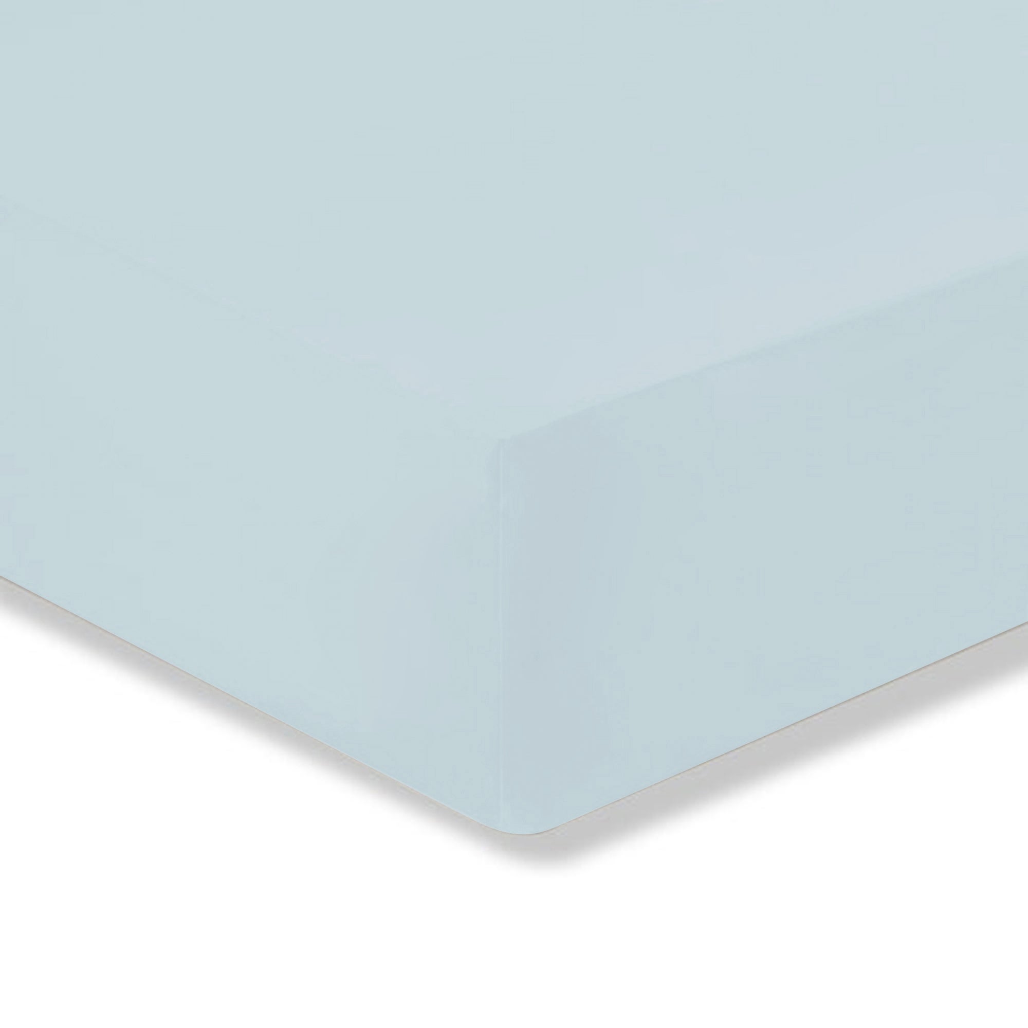 Super Soft 28cm Fitted Sheet Duck Egg (Blue)