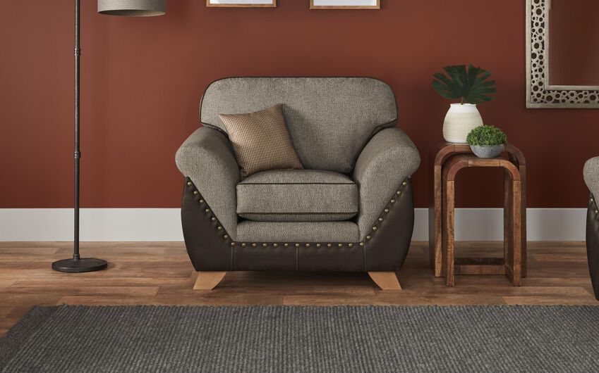 ScS Living Fabric Hunter Armchair
