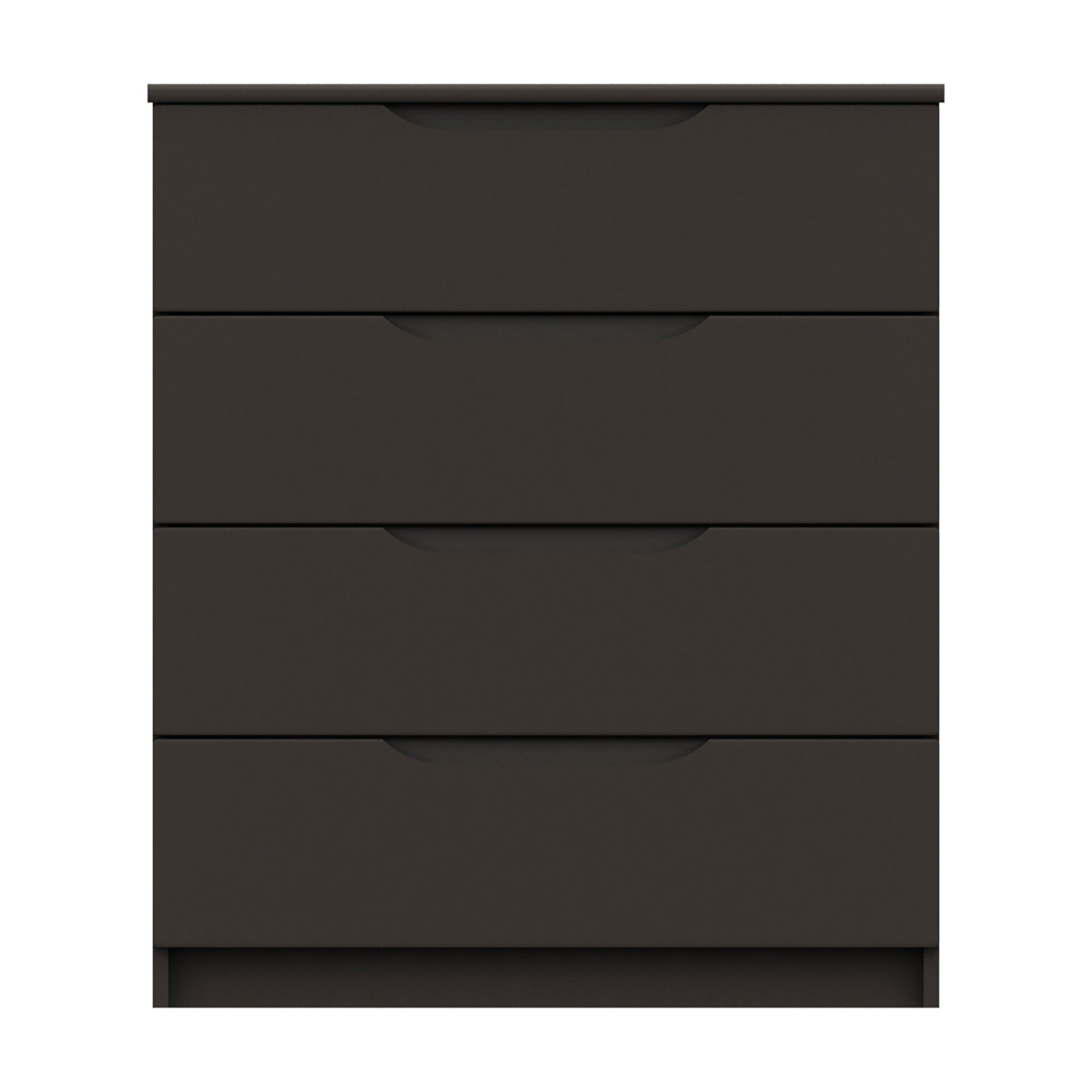 Legato Graphite 4 Drawer Chest Black
