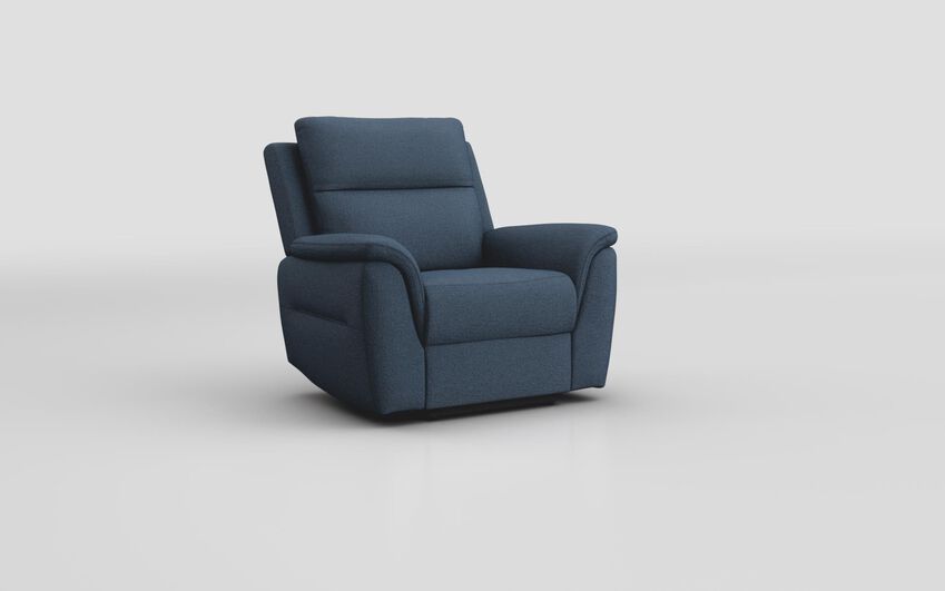 Blue Fabric Sogliano Armchair