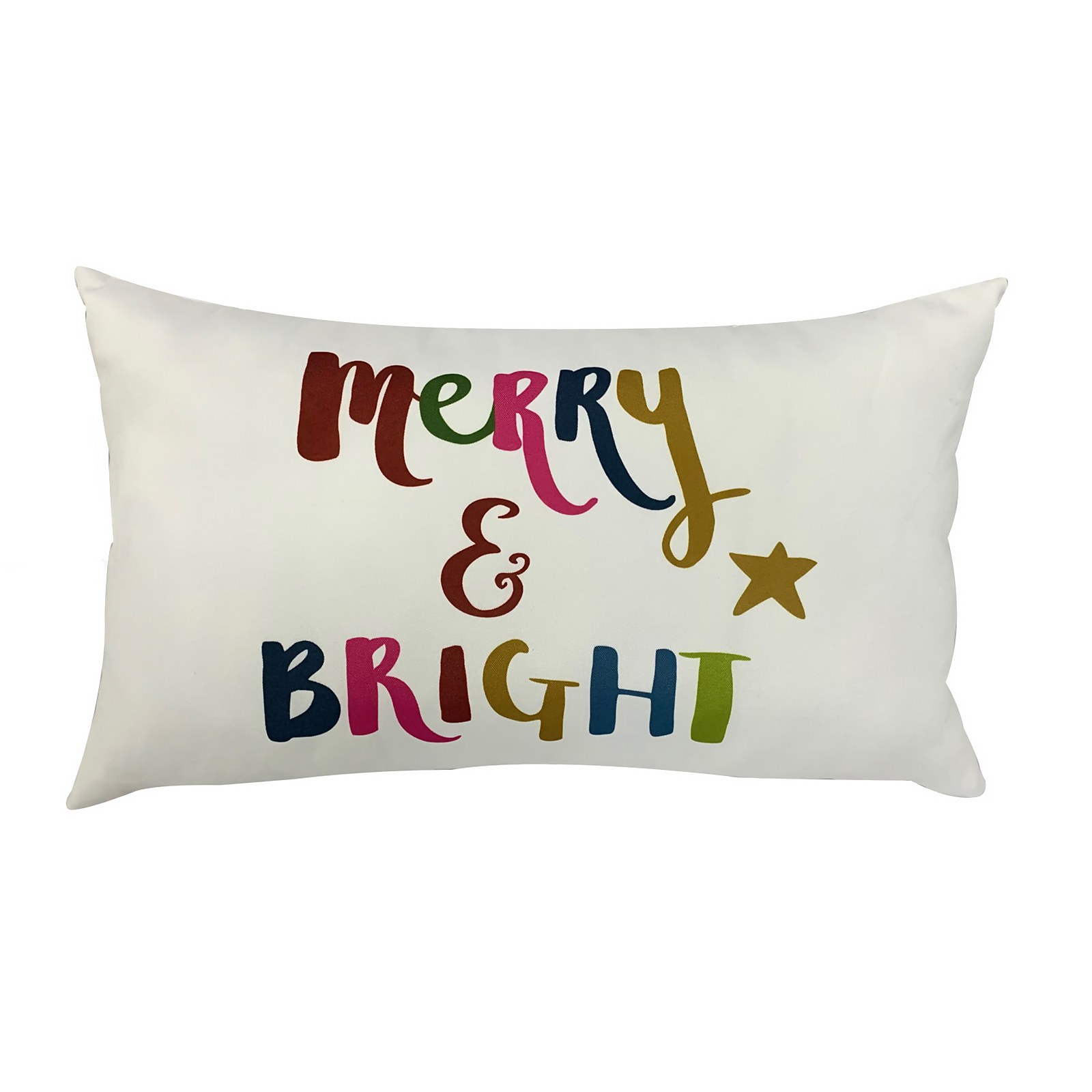 Merry and Bright Cushion - 30x50cm
