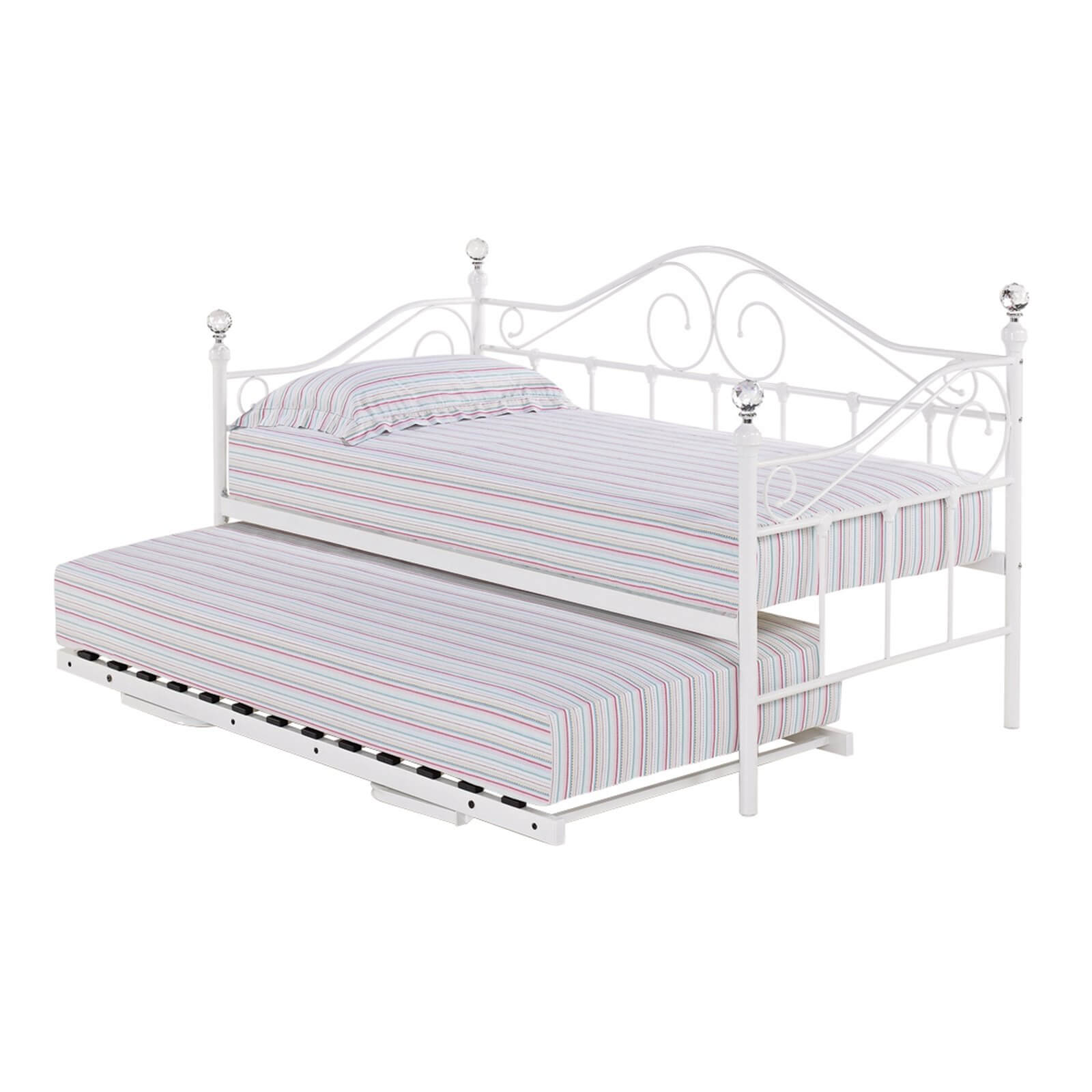 Florence Trundle Bed - White