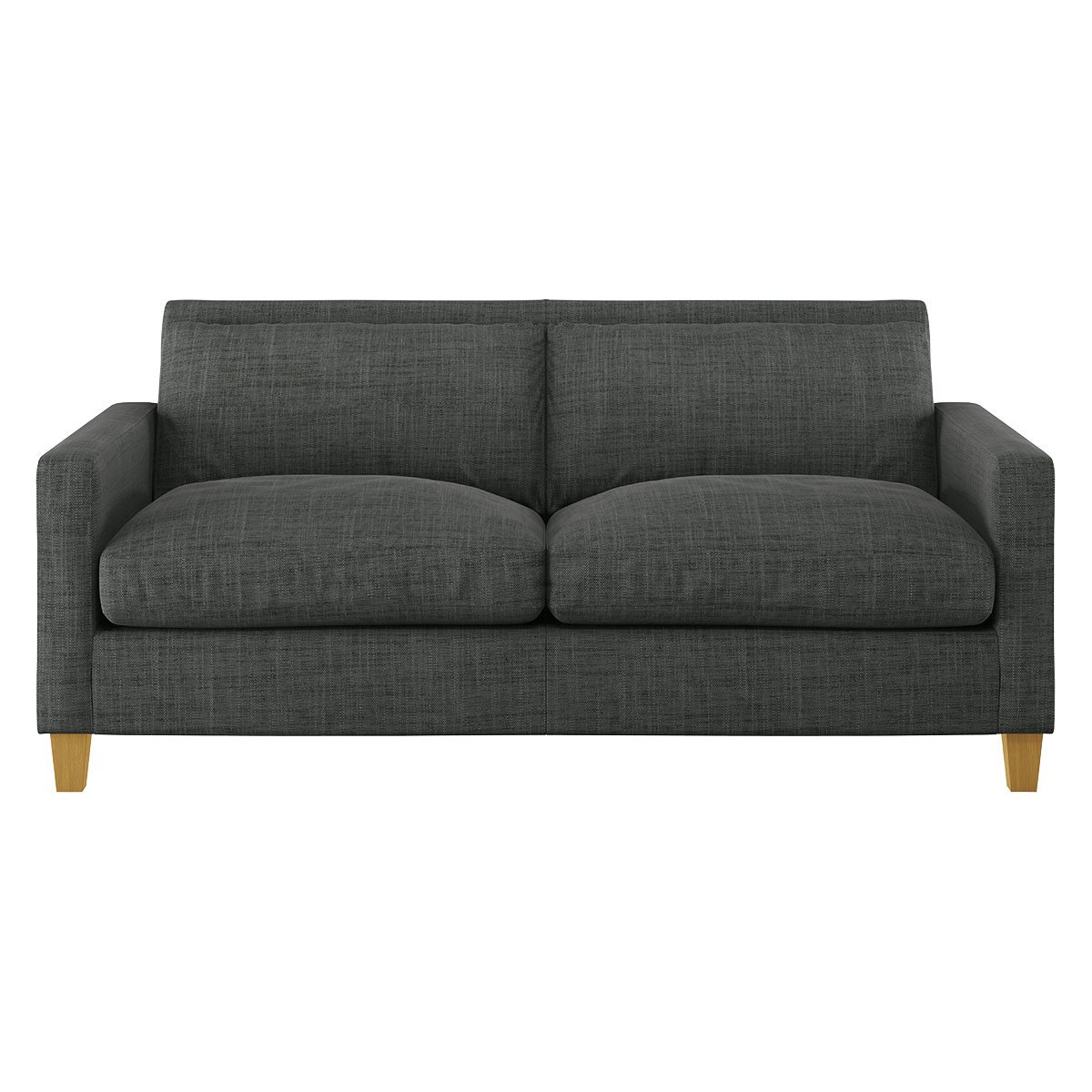 Habitat Chester 2 Seater Fabric Sofa - Charcoal