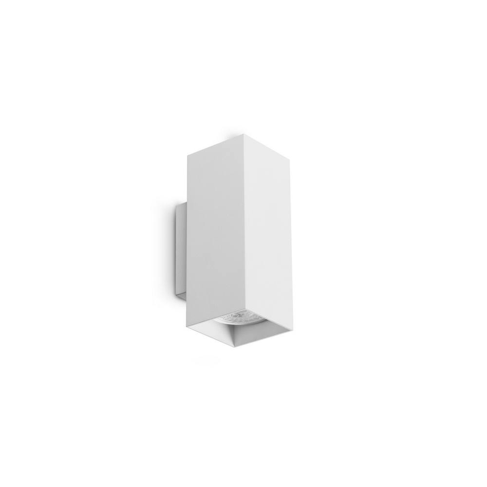 Netlighting Look Square Up & Down Wall Lamp White 2x GU10
