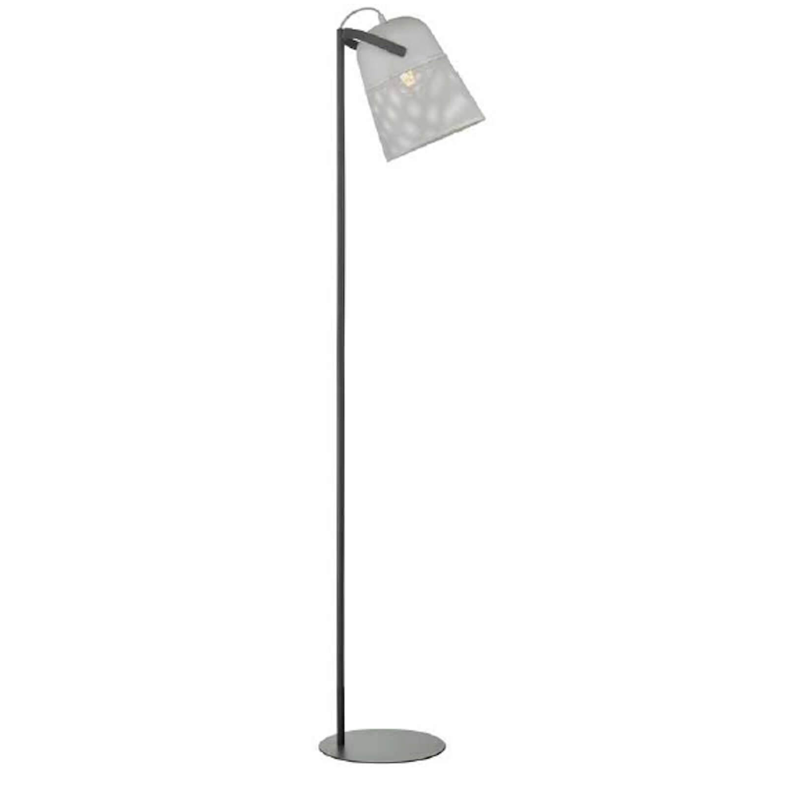 Percy Pierced Metal Task Floor Lamp