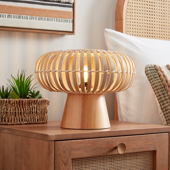 Abrielle Bamboo Table Lamp
