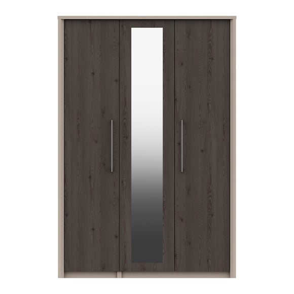Dolan Triple Wardrobe, Mirrored