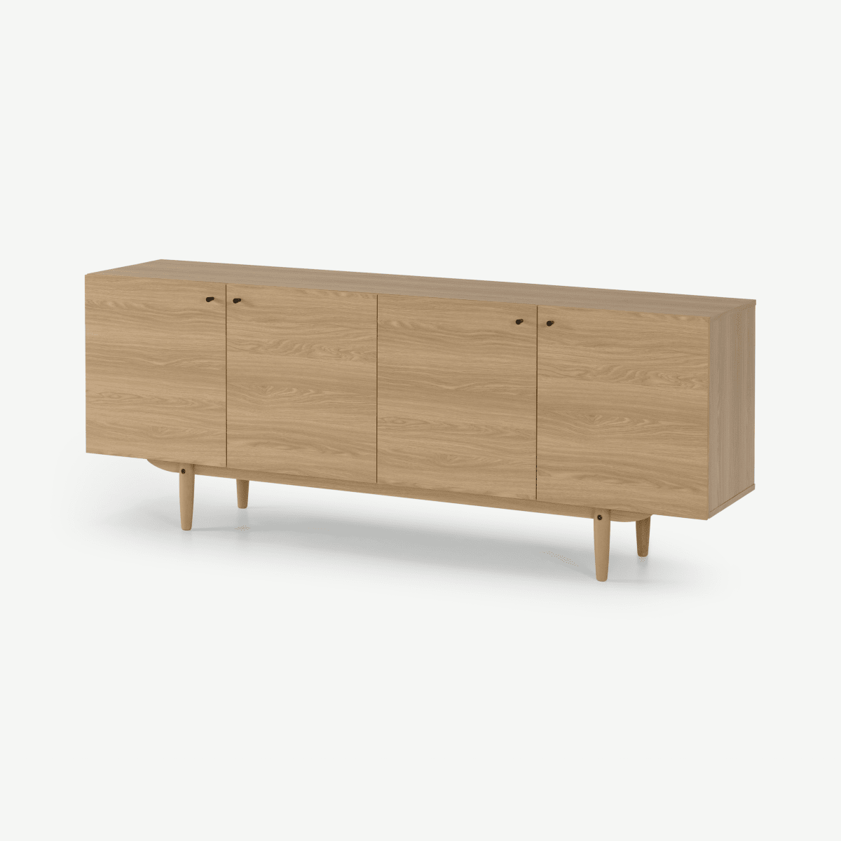 Asger Wide Sideboard, Oak Effect