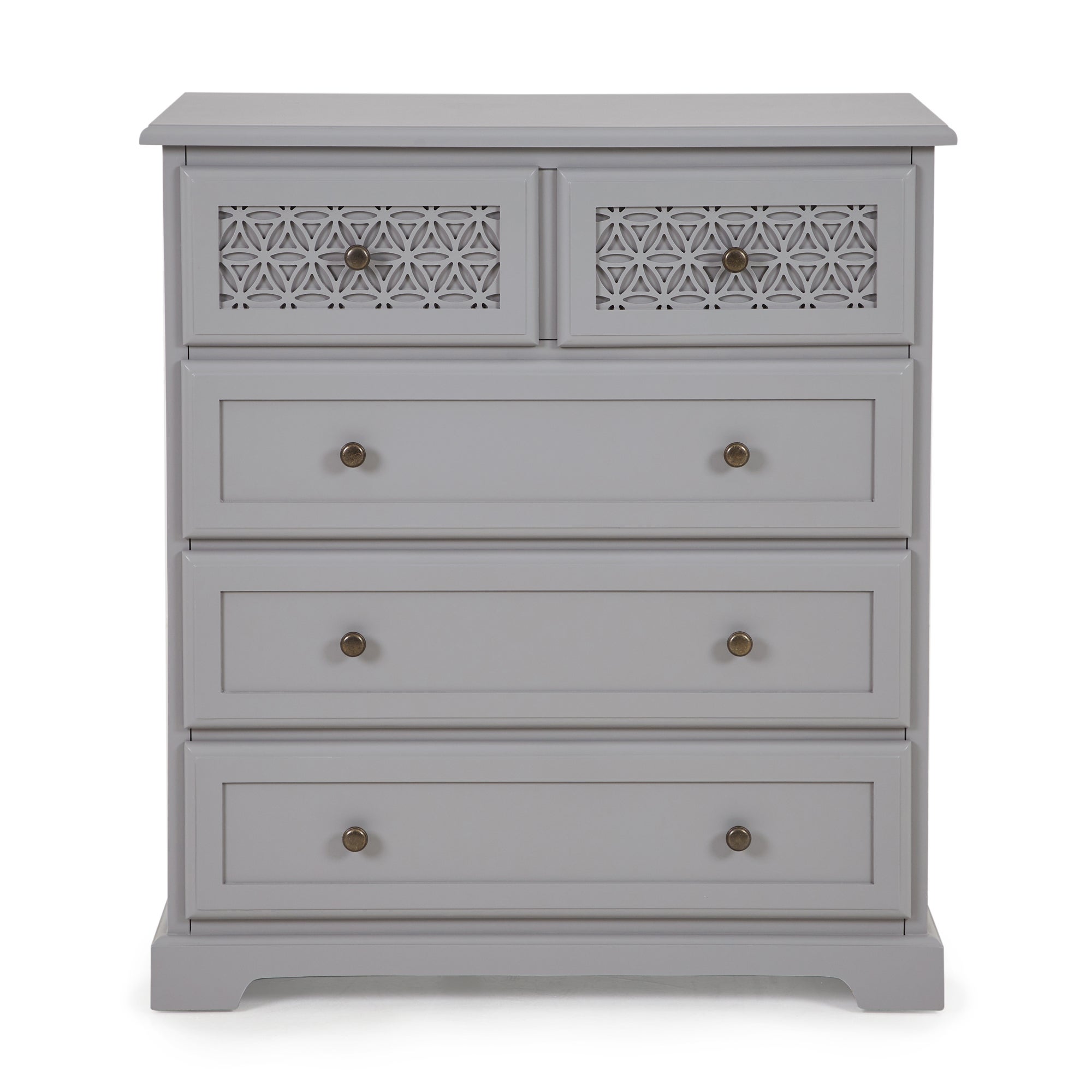 Carys 5 Drawer Chest Grey