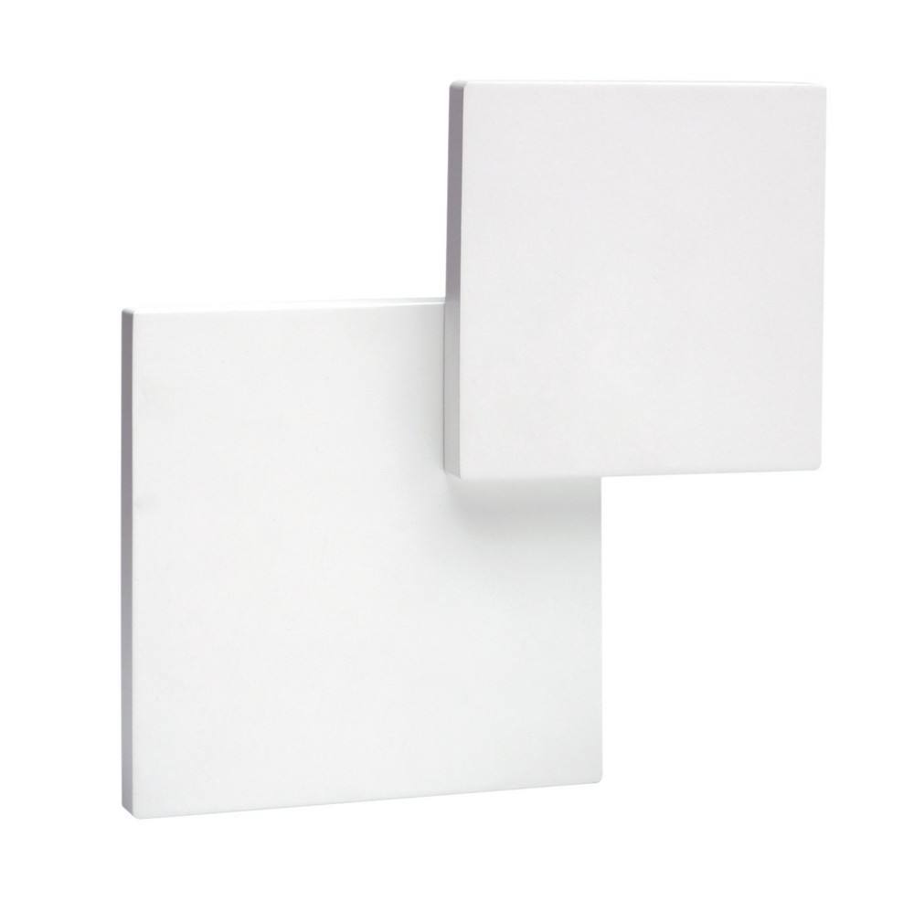 Netlighting Fusion Wall Light Squares 5W LED 3000K Matt White 285lm