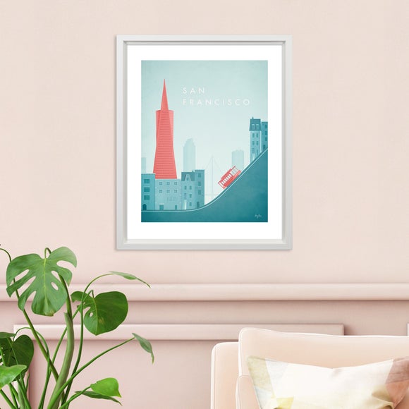 The Art Group San Francisco Framed Print
