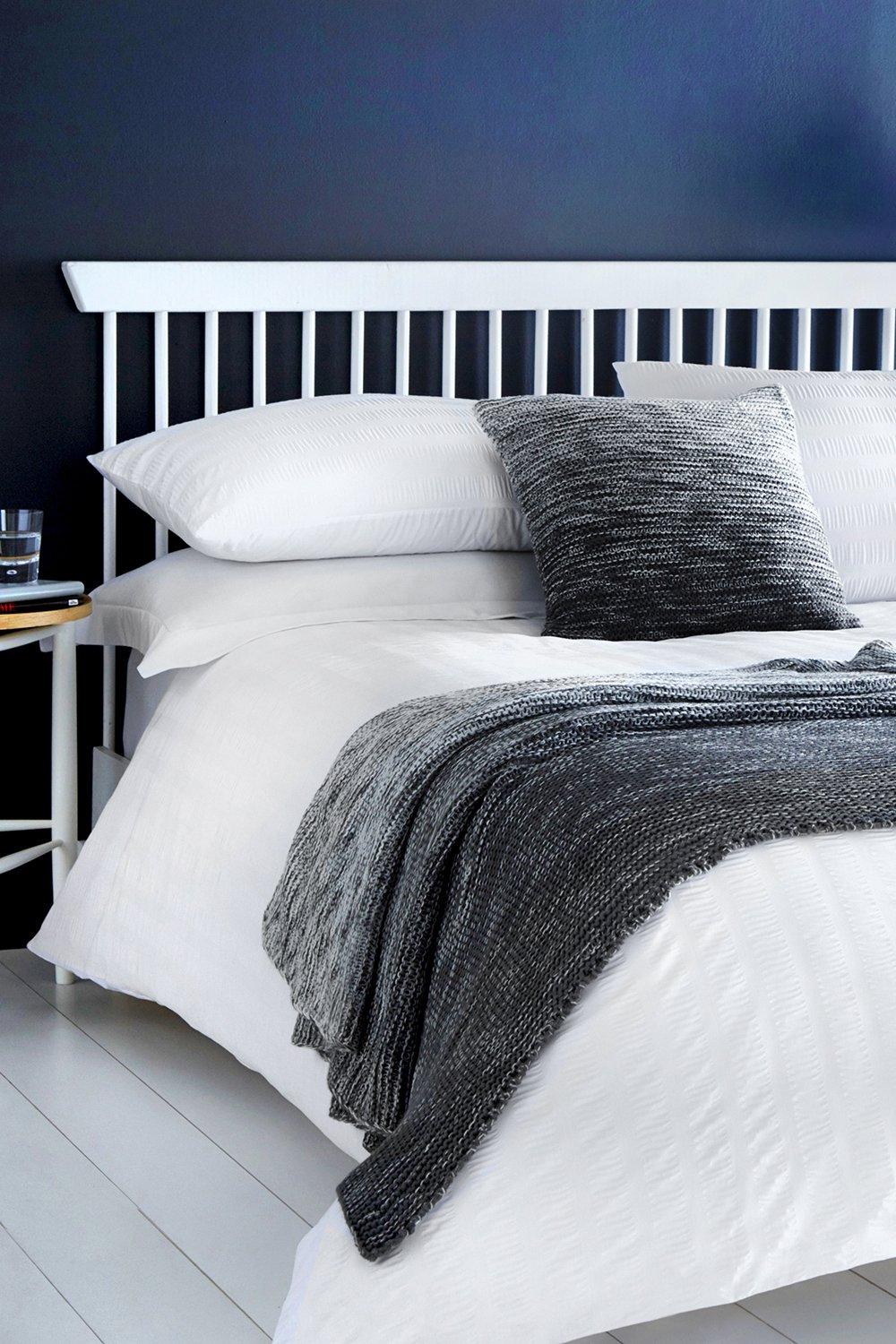 Seersucker Single Duvet Set