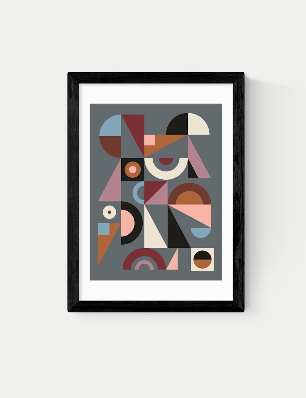 East End Prints Graphic IX Framed Art Print Black
