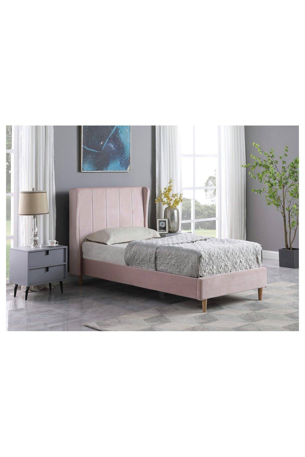 Seconique Amelia 3' Single Bed in Pink
