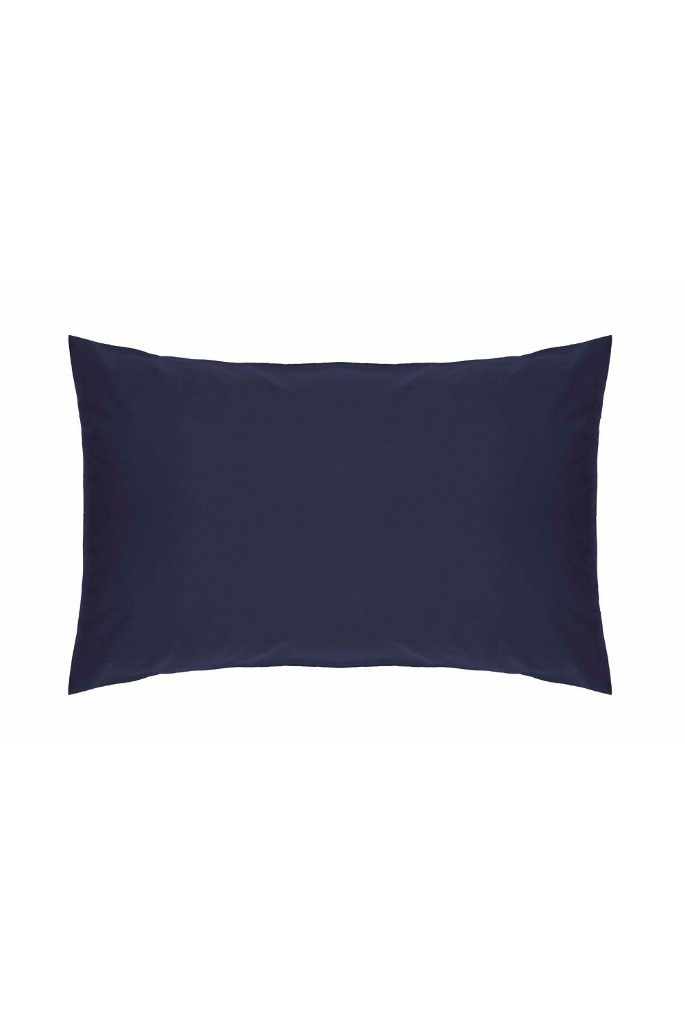 Belledorm Easy Care 200 Thread Count Cotton Polyester Percale Housewife Pillowcase in Navy