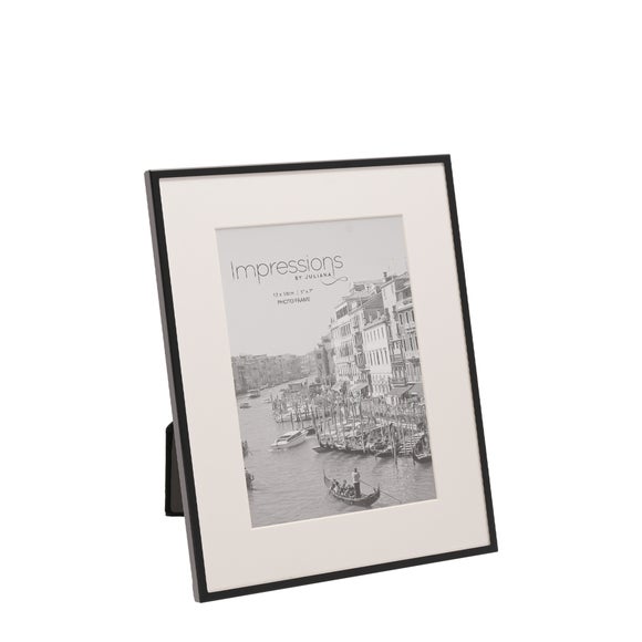 Impressions Black Photo Frame
