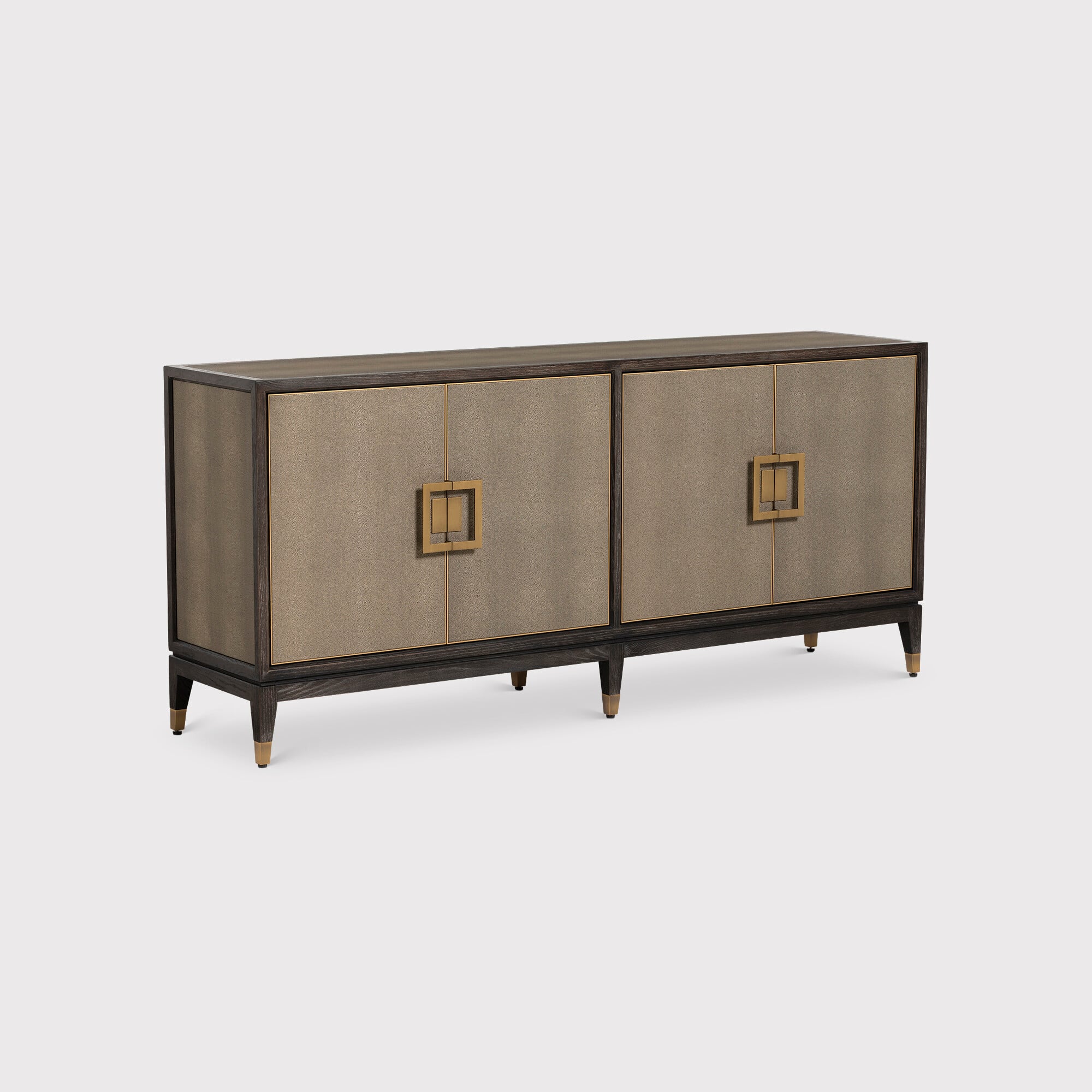 Nerina 4 Door Sideboard, Gold Oak | Barker & Stonehouse