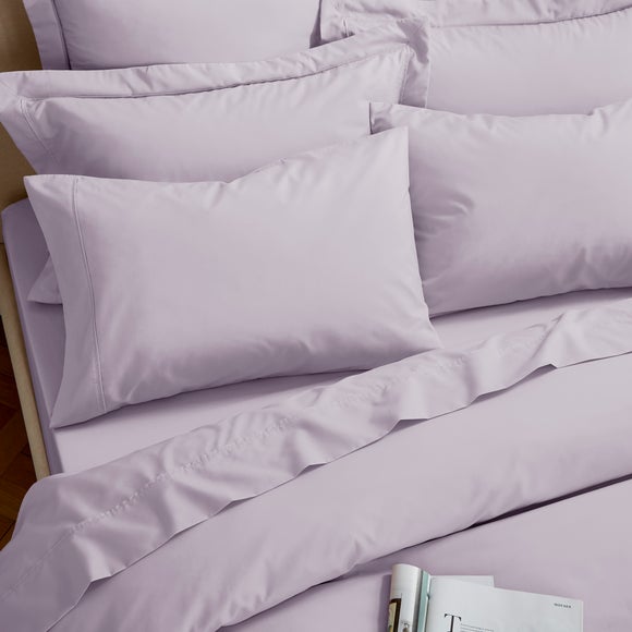 Dorma Crisp & Fresh 400 Thread Count Egyptian Cotton Percale Standard Pillowcase