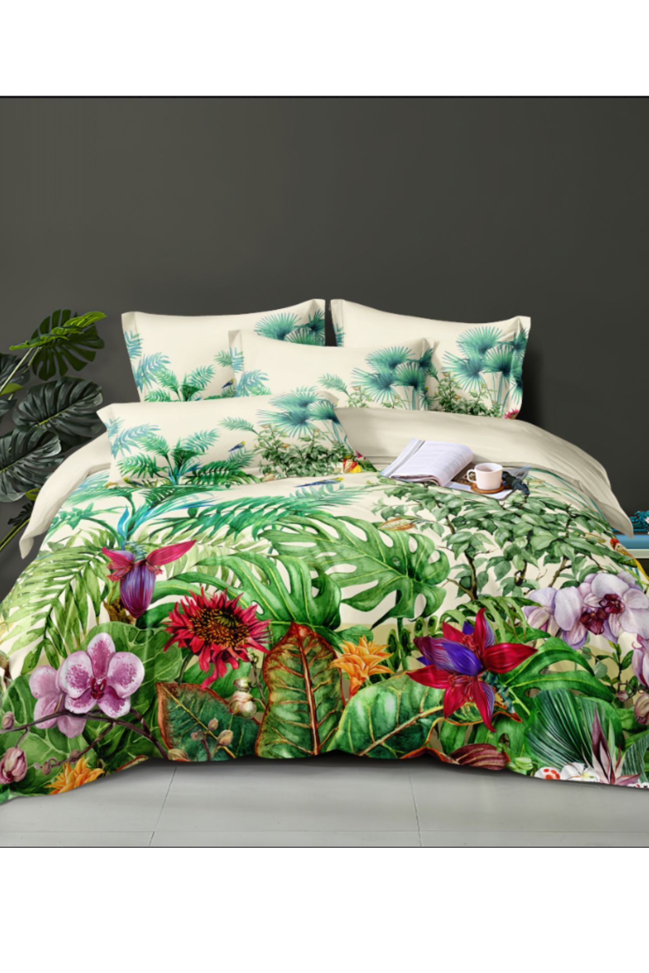 Ezysleep Electra Floral Printed Duvet Set