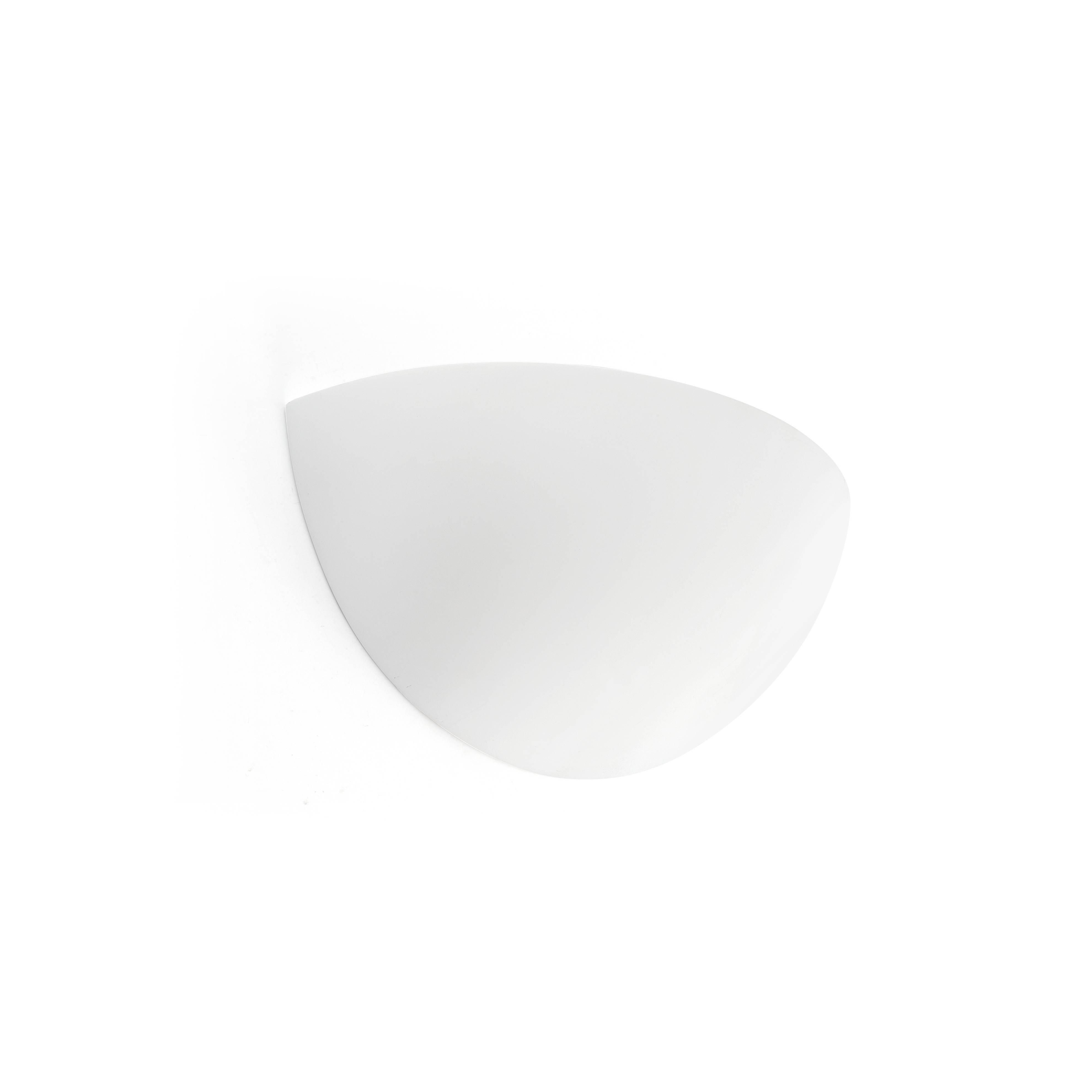 Netlighting Snow 1 Light Indoor Wall Light White Plaster E14