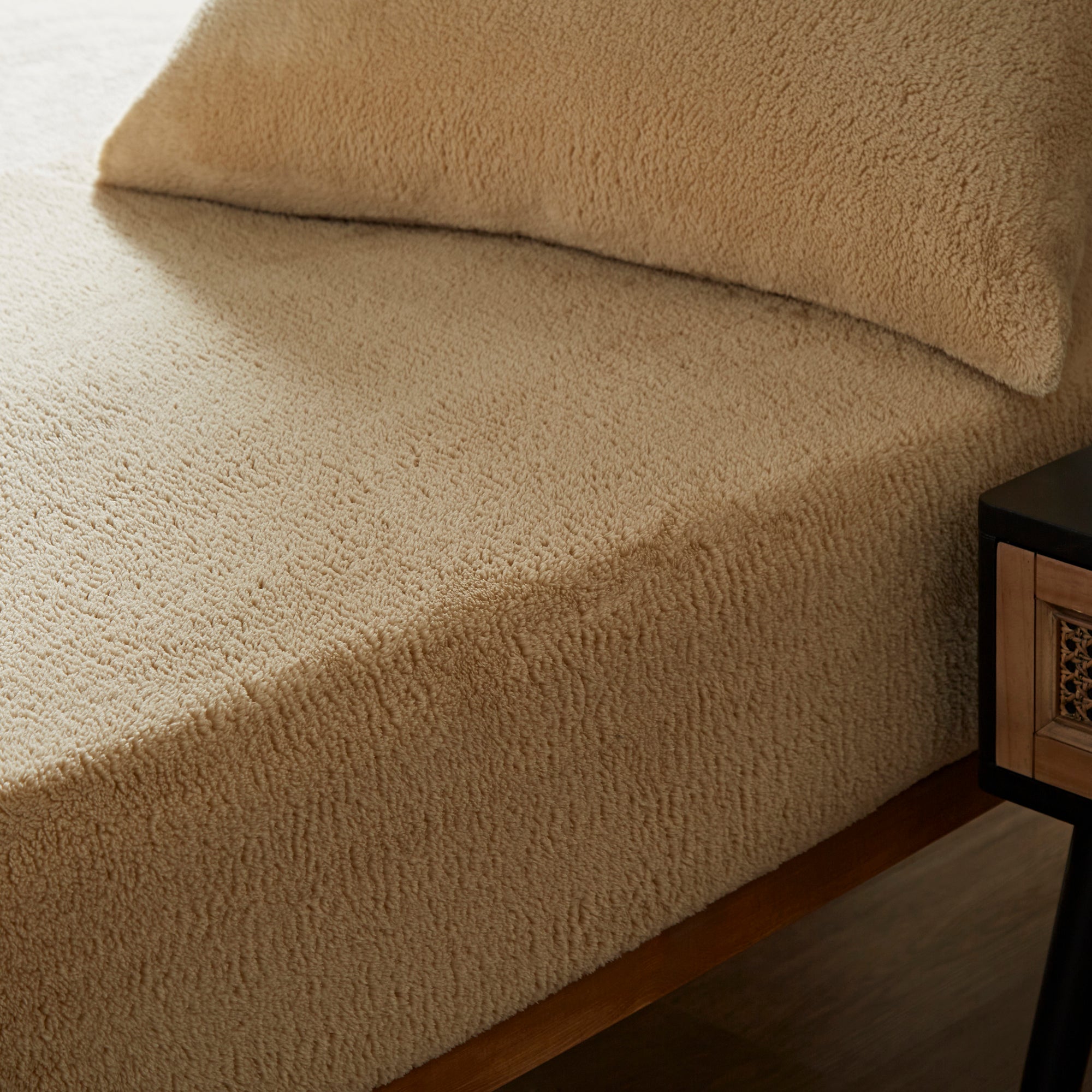 Teddy Bear Fitted Sheet Brown