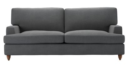 Isla 3 Seat Sofabed in Monsoon Brushed Linen Cotton - sofa.com