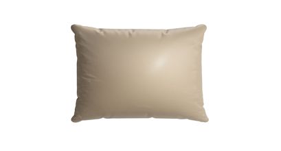38x55cm Scatter Cushion in Coconut Soft Leather - sofa.com