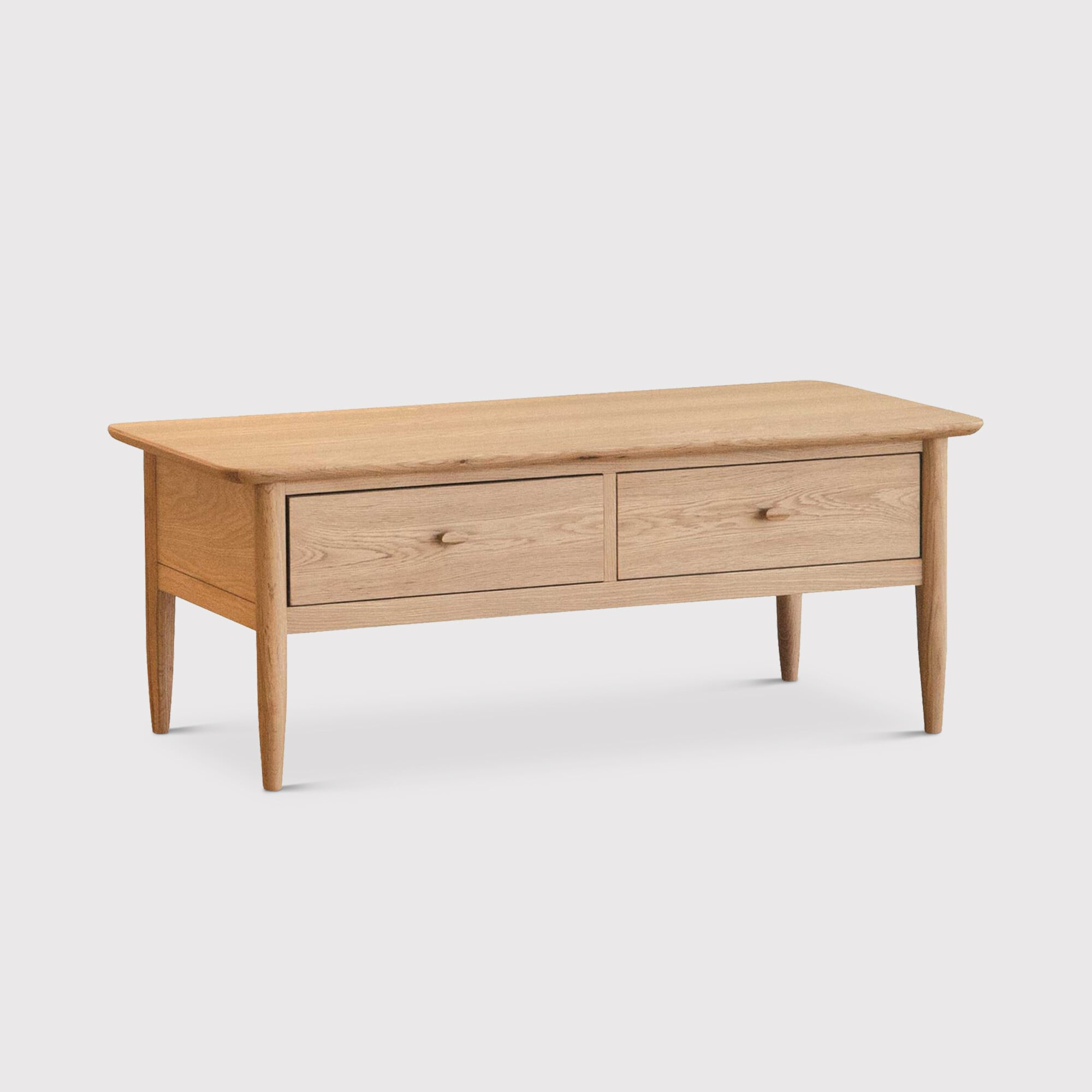 Ercol Teramo Coffee Table, Neutral Oak | Barker & Stonehouse