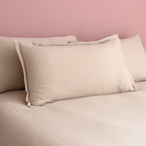 Newston Waffle Polycotton Oxford Pillowcase